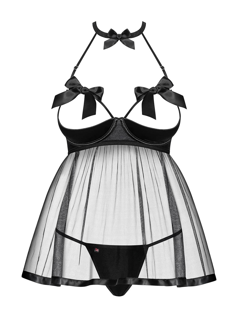 Obsessive koszulka babydoll i stringi (Delishya)