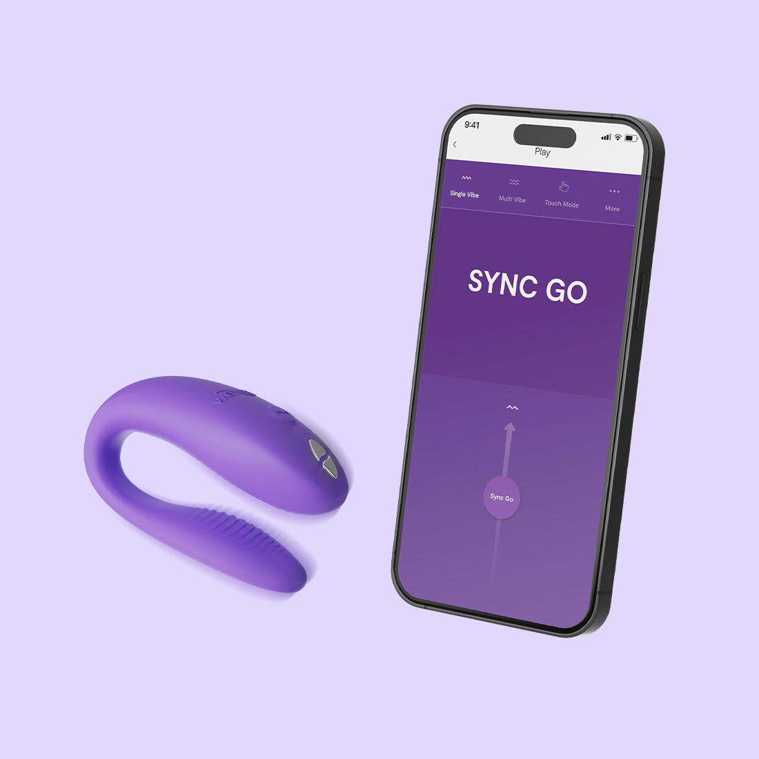 We-Vibe Sync Go wibrator dla par sterowany telefonem