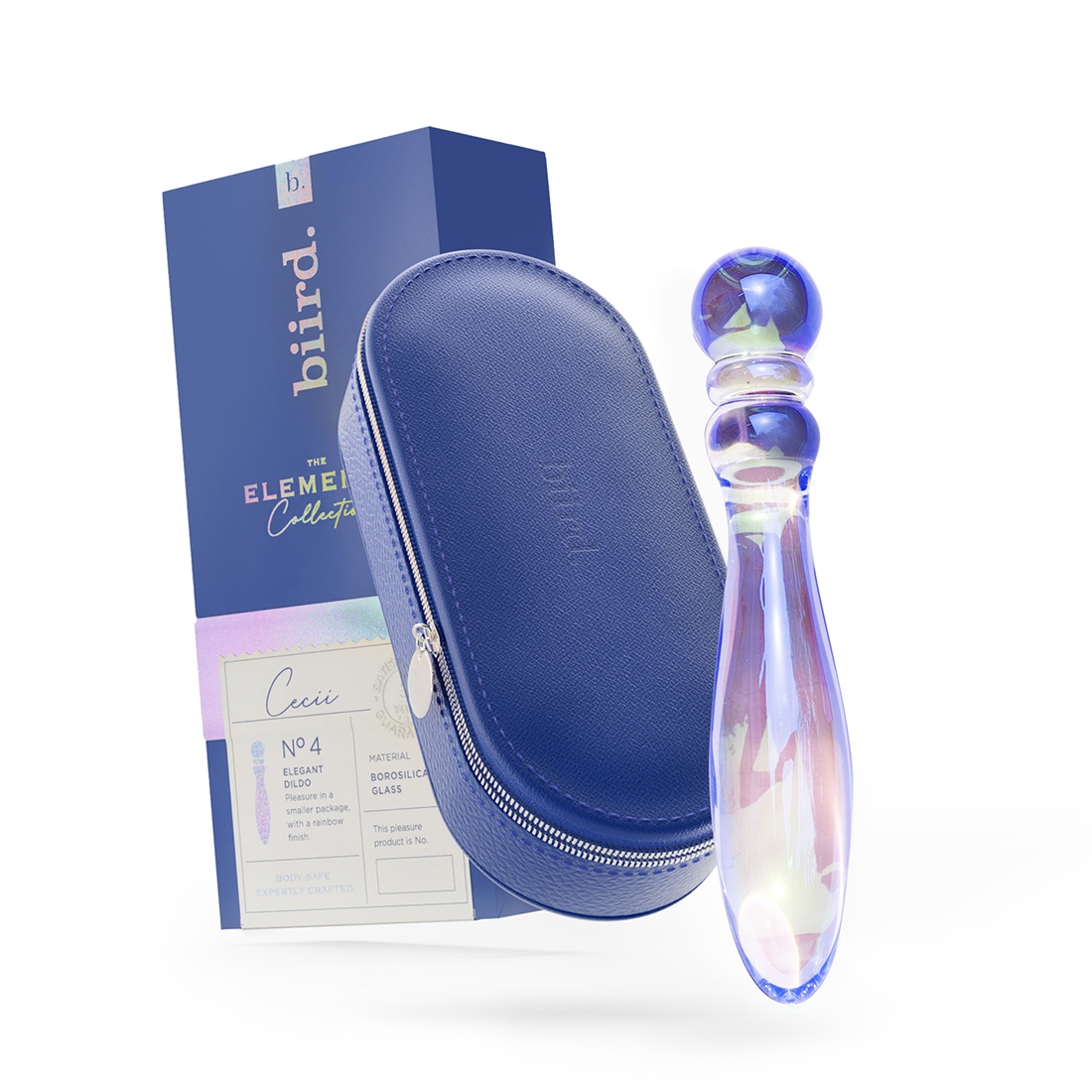 Biird Cecii szklane dildo