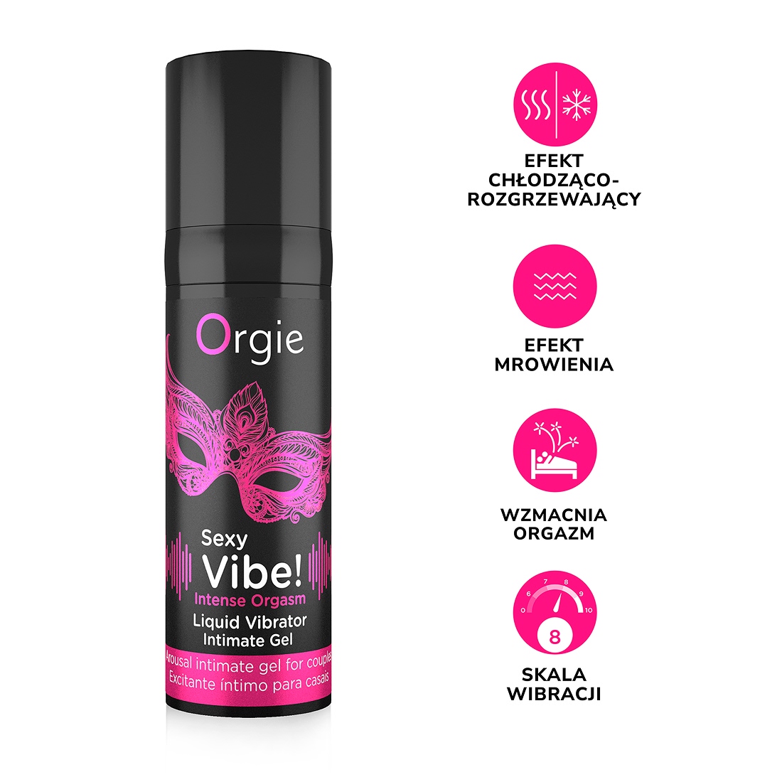 Orgie Sexy Vibe! Intense intensywnie stymulujący żel dla par