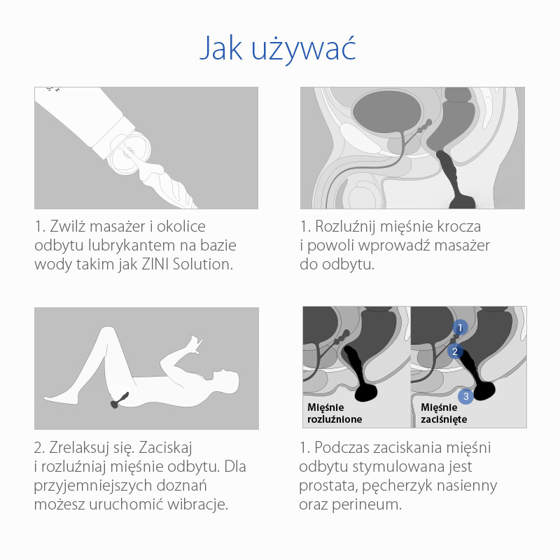 ZINI Janus Joynus wibrujący masażer prostaty