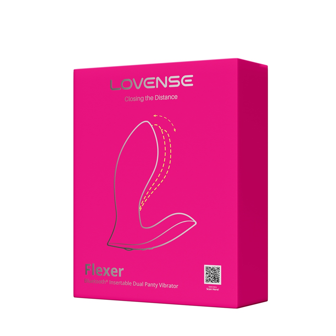Lovense Flexer falujący masażer pod bieliznę sterowany aplikacją