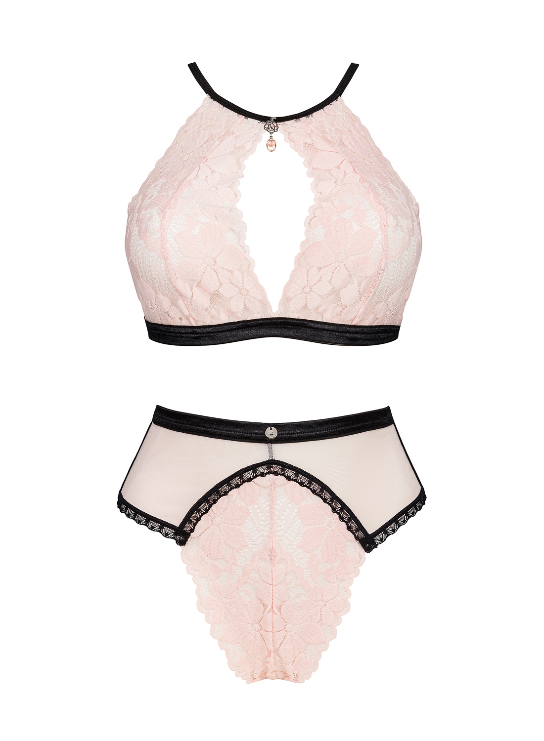 Obsessive komplet: top i stringi z wysokim stanem (Lilines)