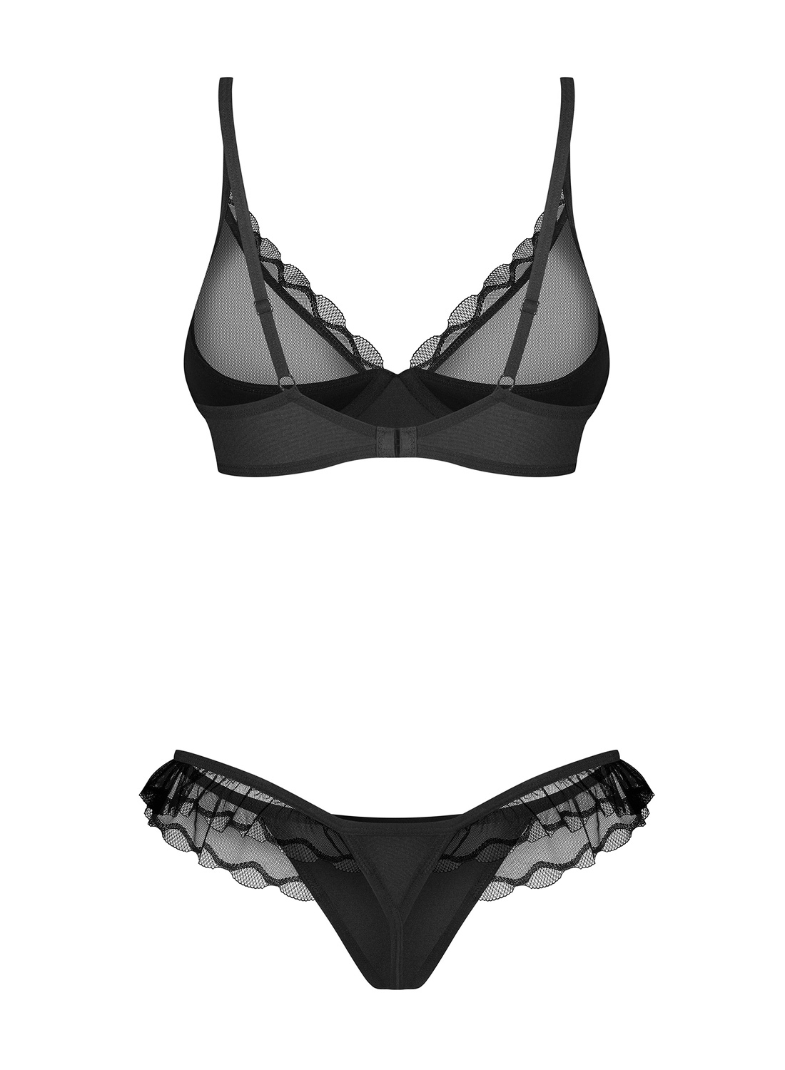 Obsessive Stelisa komplet: biustonosz i stringi 