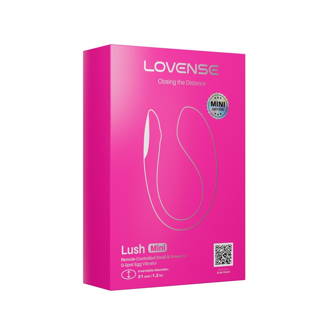 Lovense Lush Mini wibrująca kulka sterowana telefonem