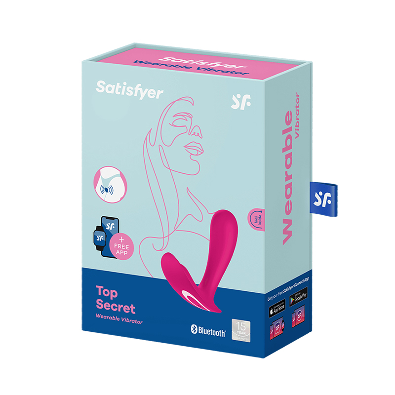 Satisfyer Top Secret wibrator króliczek sterowany telefonem 