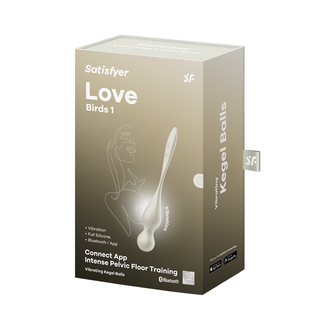 Satisfyer Love Birds wibrujące kulki sterowane telefonem 
