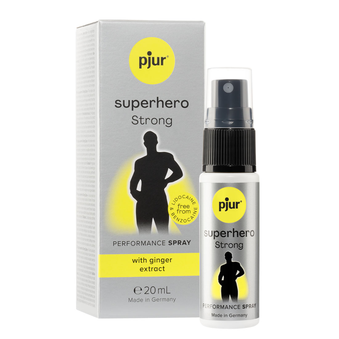 Pjur Superhero Strong spray intensywnie opóźniający wytrysk 