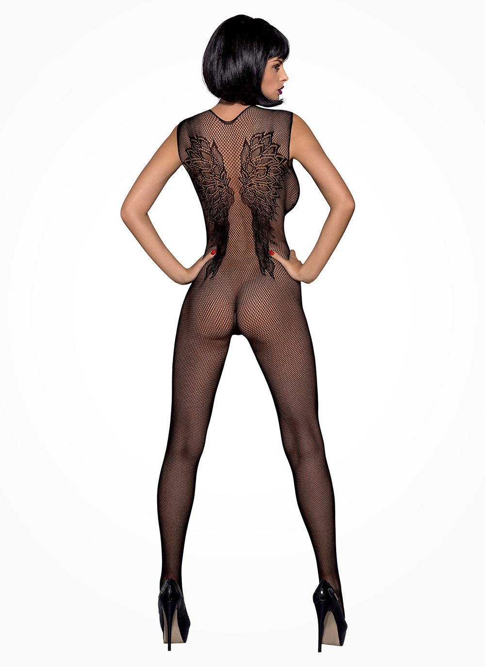 Obsessive bodystocking z otwartym krokiem (N112)