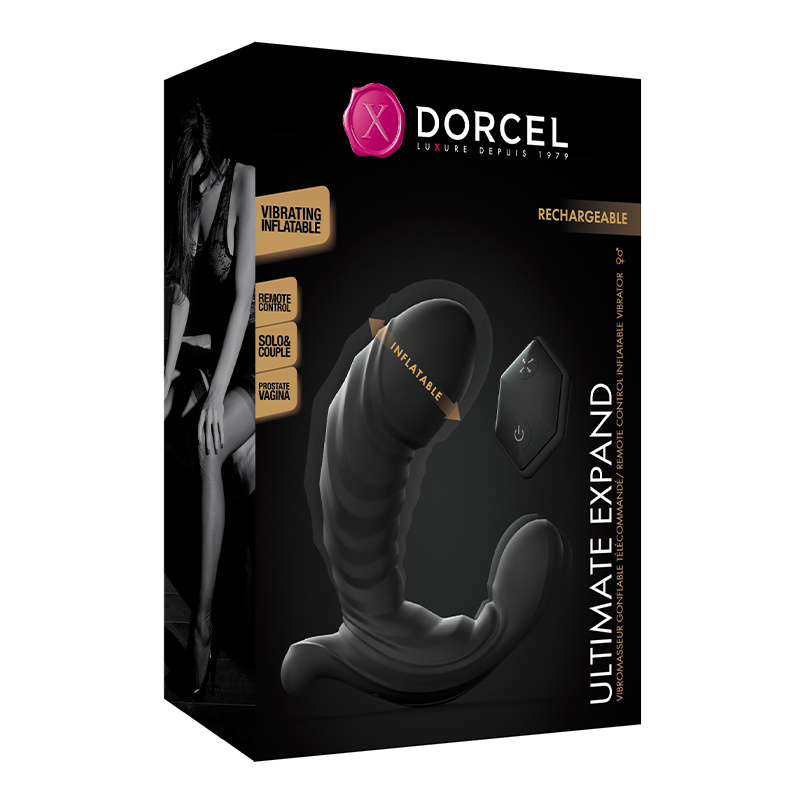 Dorcel Ultimate Expand masażer prostaty z rozszerzaną średnicą sterowany pilotem