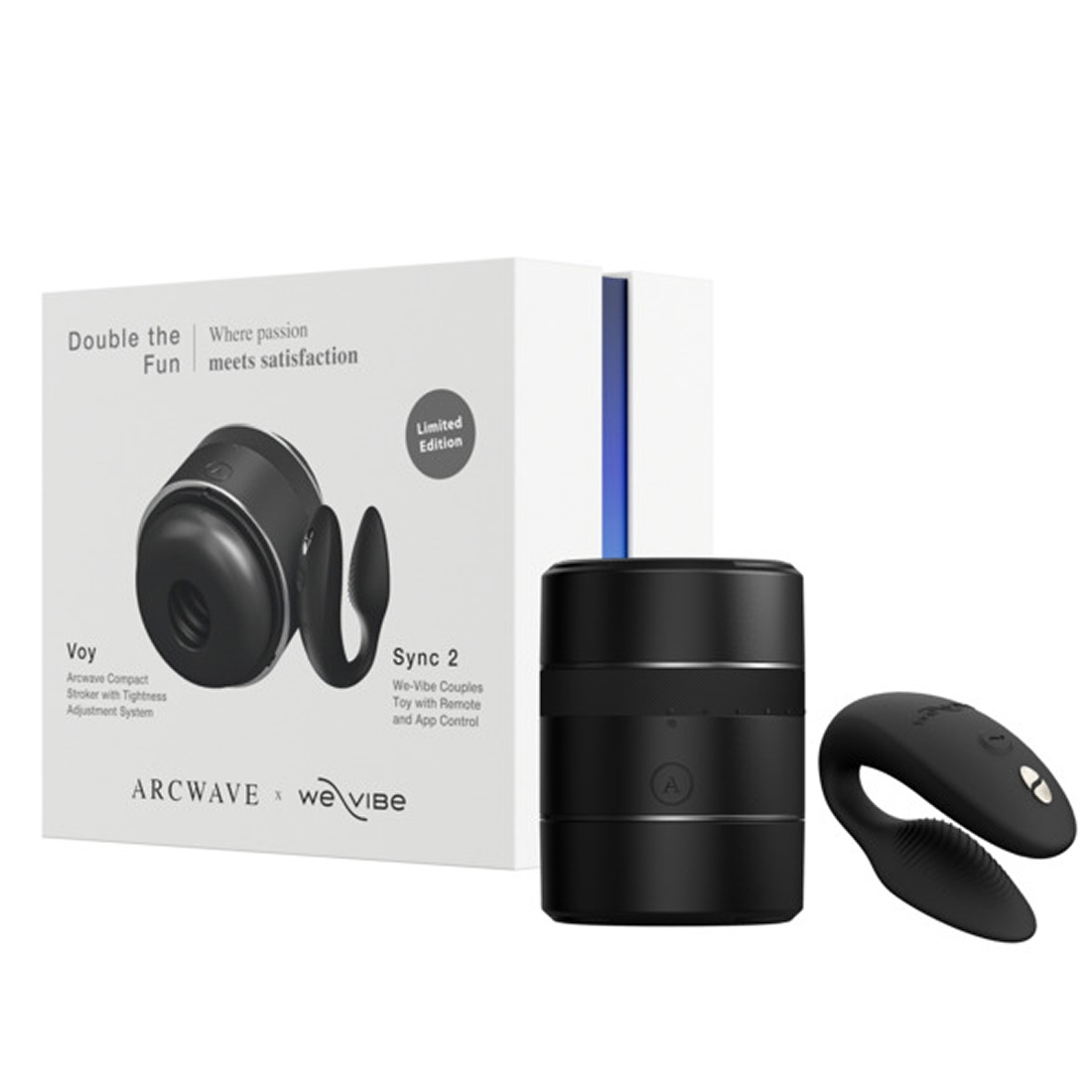 Arcwave Double the Fun prezentowy zestaw gadżetów erotycznych dla par