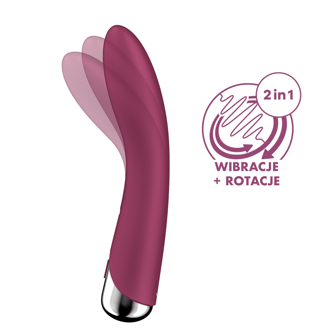 Satisfyer Spinning Vibe rotujący wibrator klasyczny