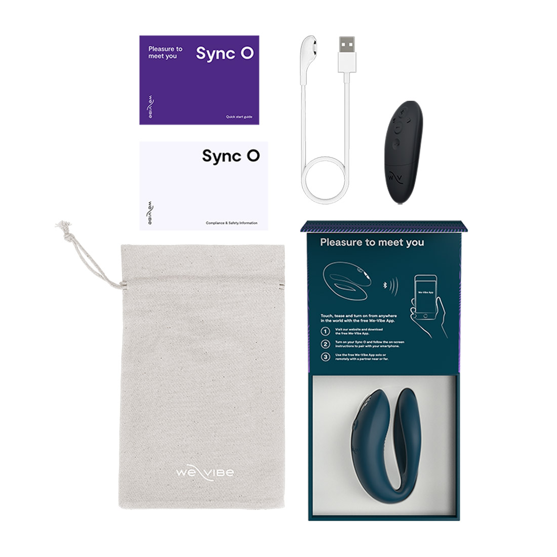 We-Vibe Sync O wibrator dla par sterowany pilotem i telefonem