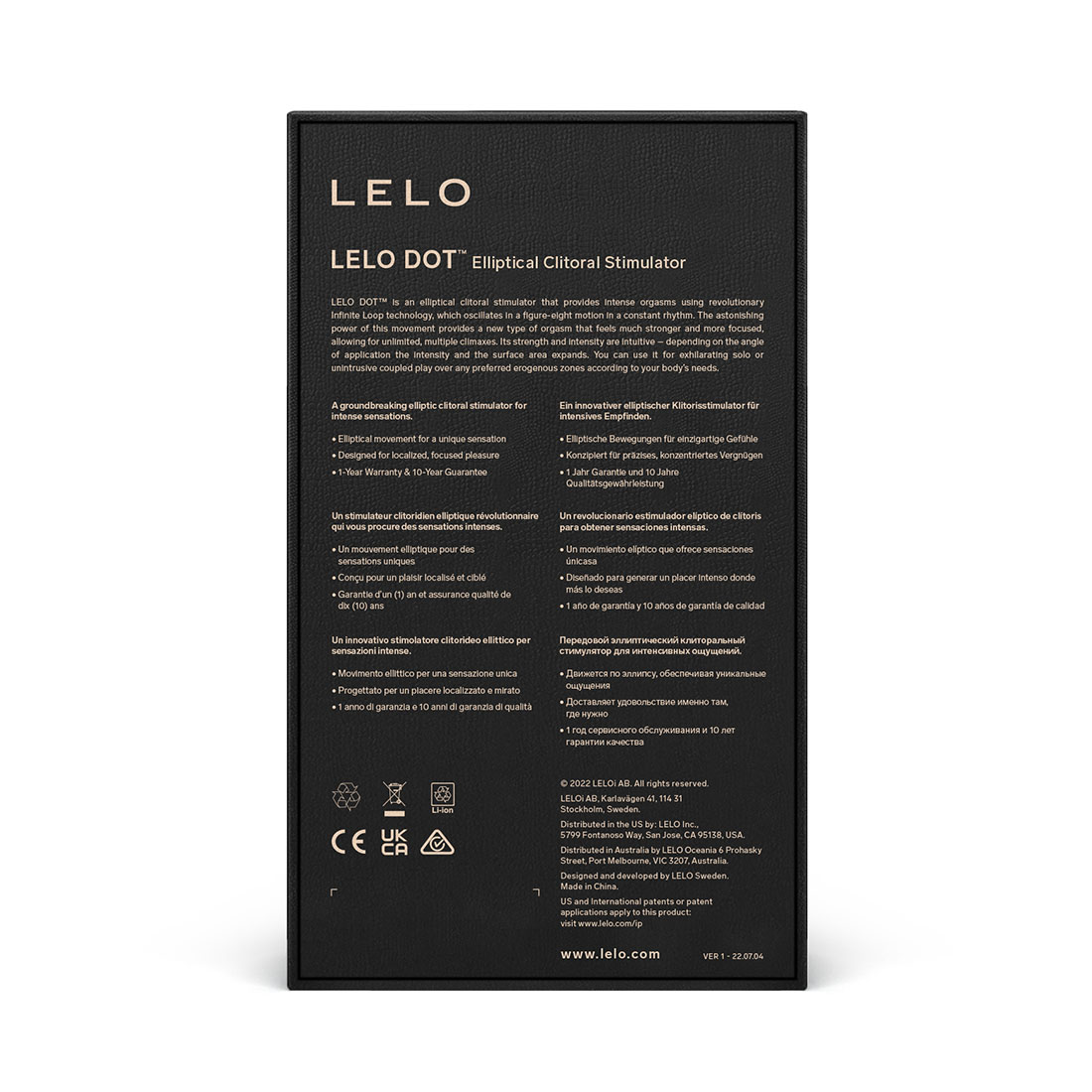 LELO Dot punktowy masażer łechtaczki 