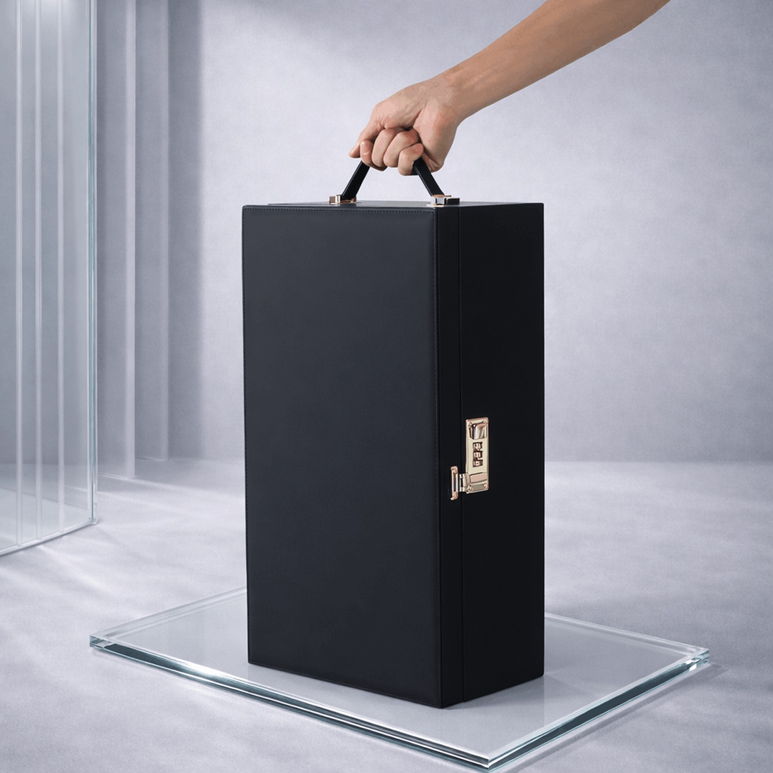 Strap-On-Me Le Coffret kuferek na gadżety z zamkiem szyfrowym