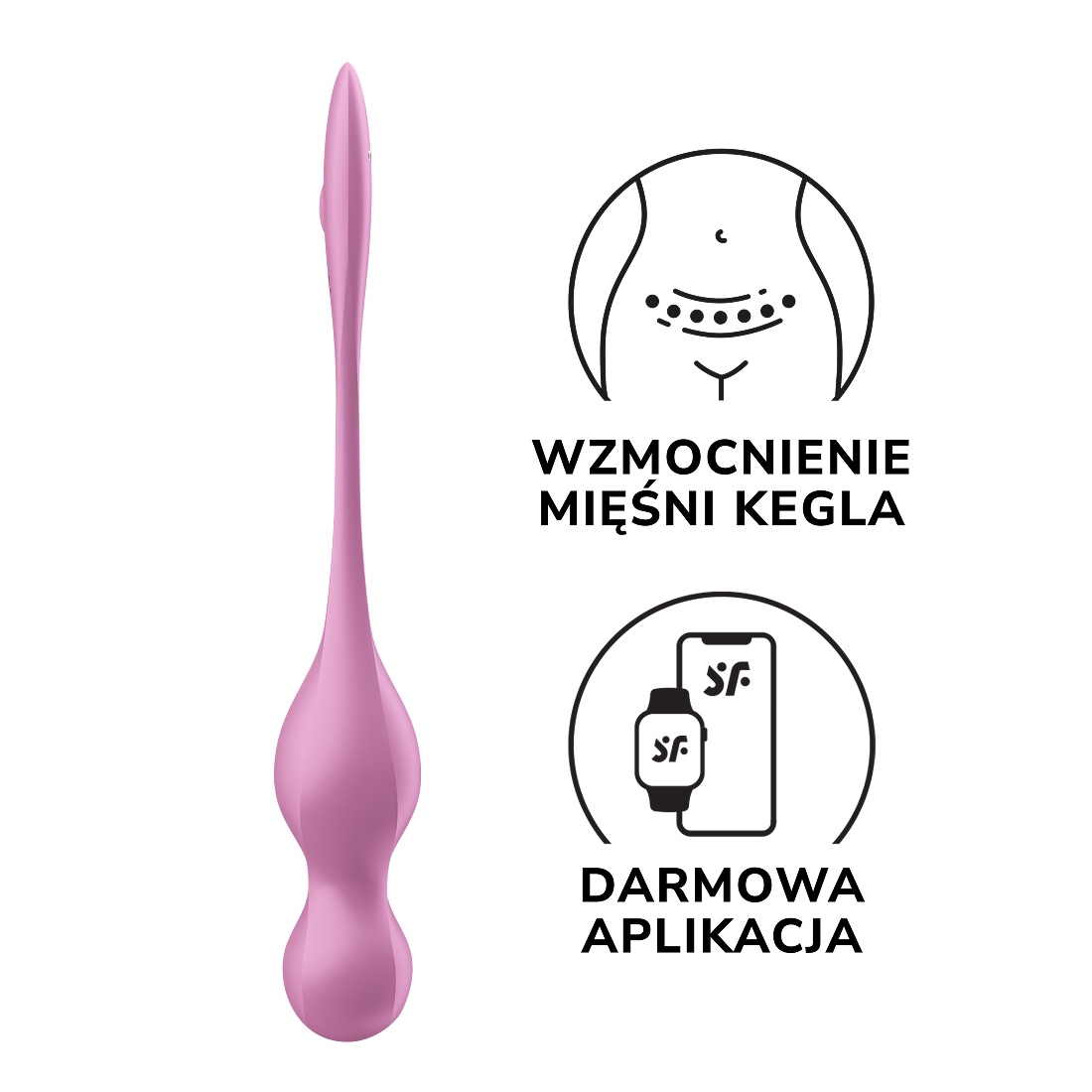 Satisfyer Love Birds wibrujące kulki sterowane telefonem 