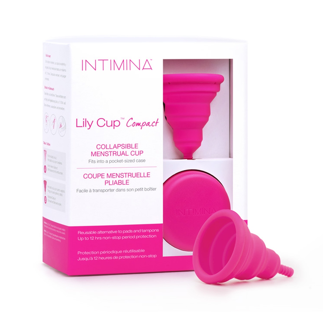 Intimina Lily Cup Compact składany kubeczek menstruacyjny