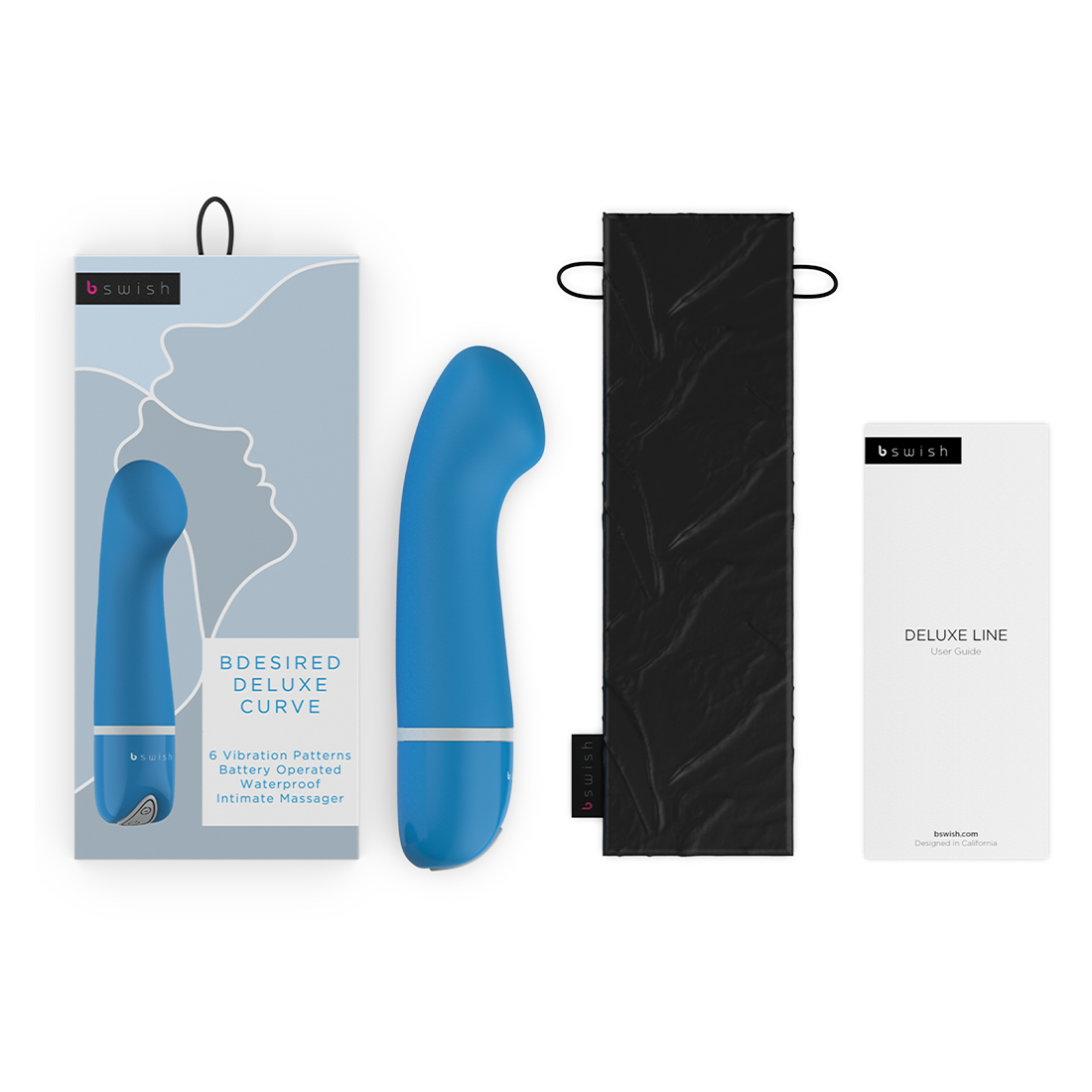 B Swish Bdesired Deluxe Curve miniwibrator punktu G 