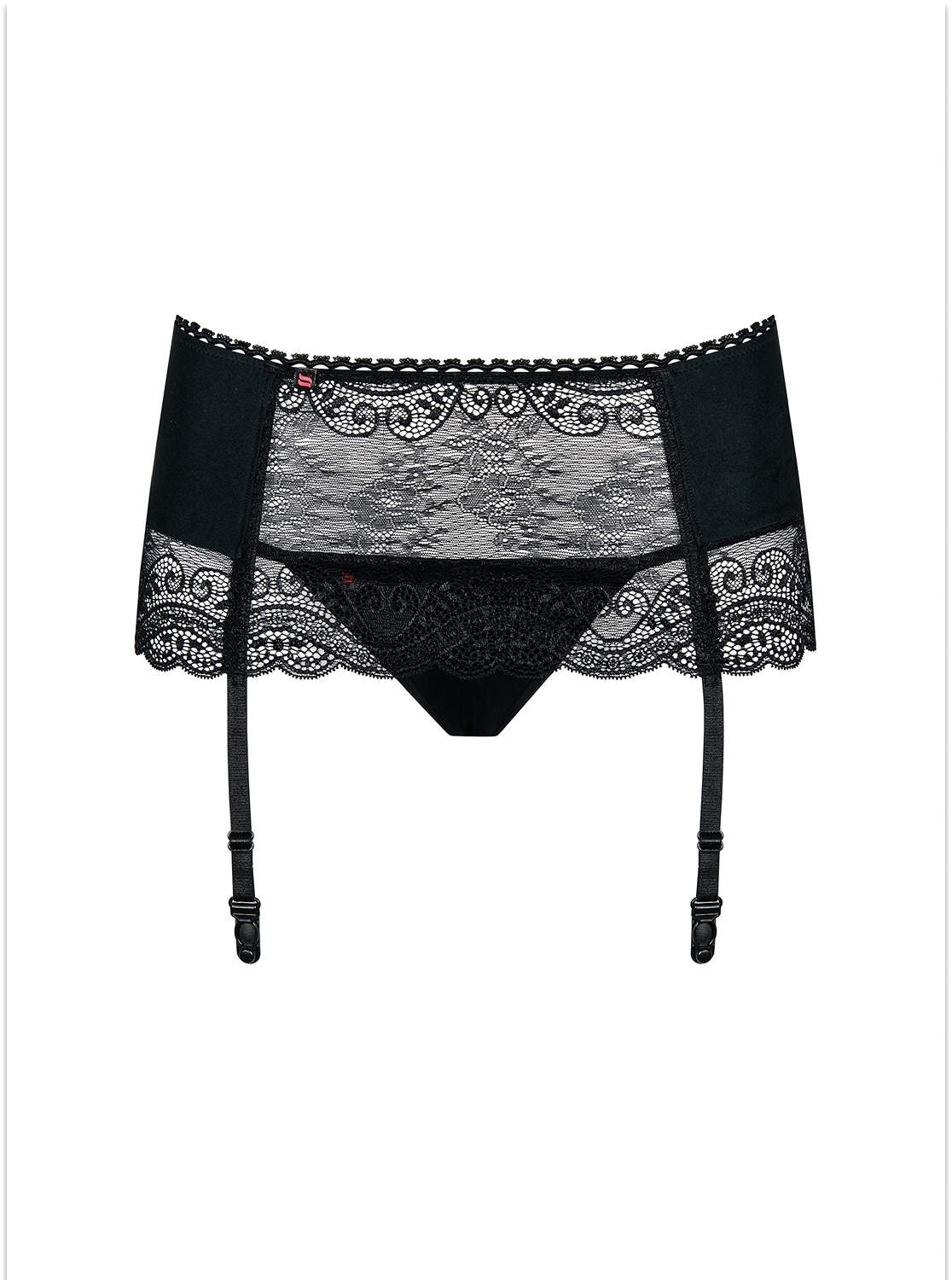 Obsessive pas do pończoch i stringi (Miamor)