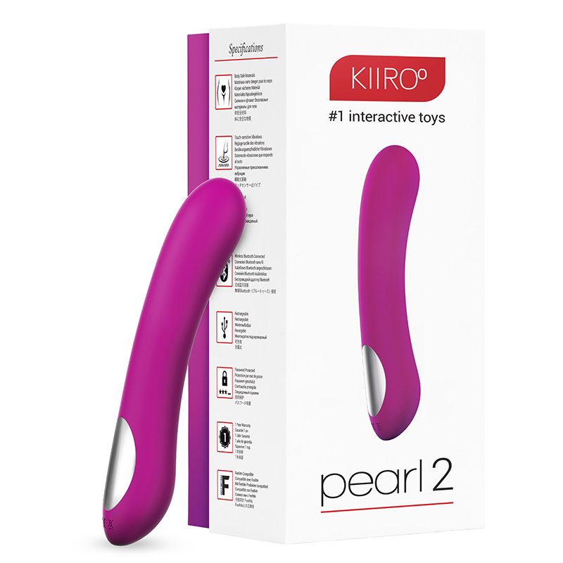 Kiiroo Pearl 2 wibrator do wirtualnego seksu na odległość