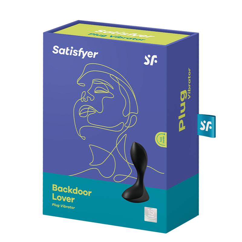 Satisfyer Backdoor Lover wibrujący korek analny