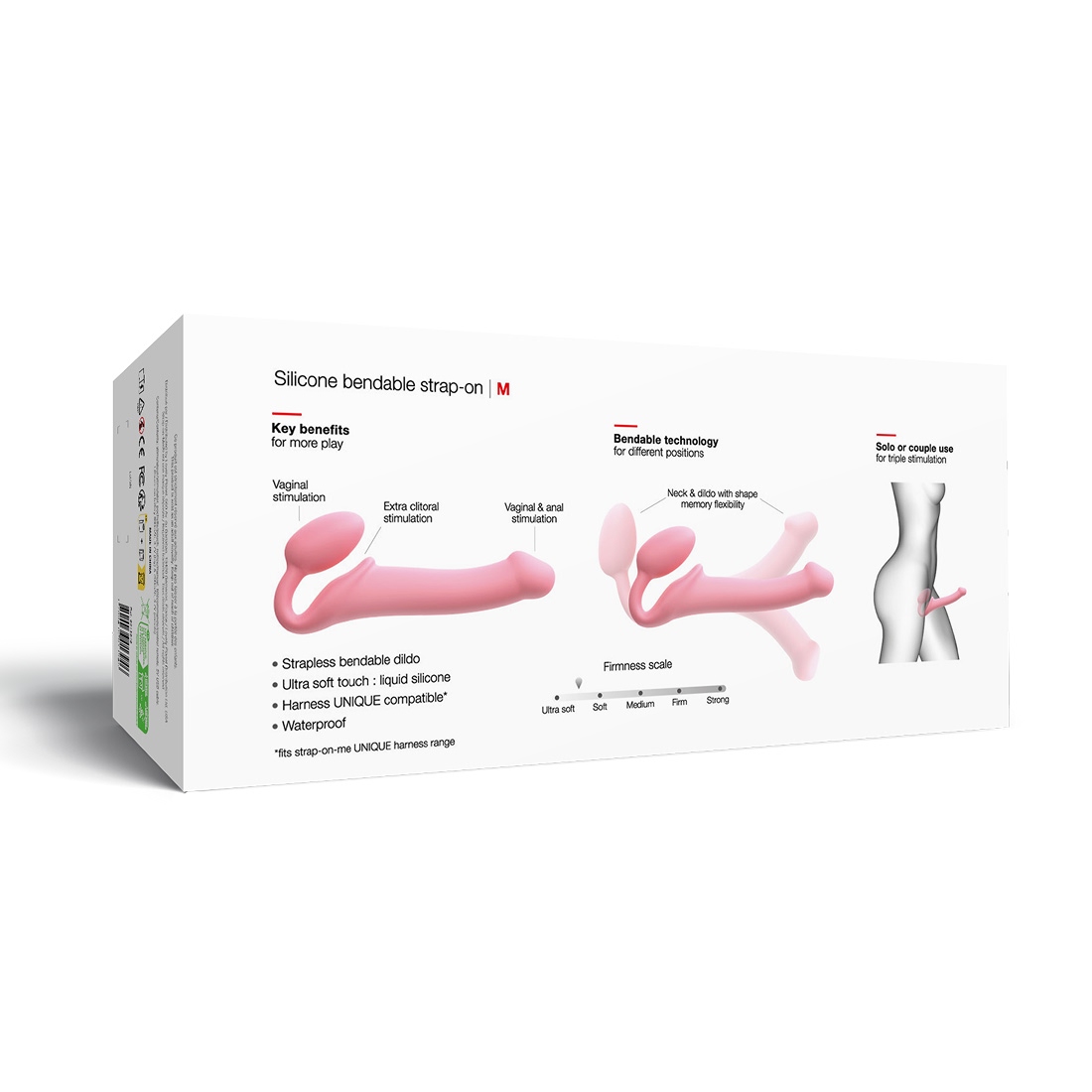 Strap-On-Me Semi-Realistic Bendable M strap-on