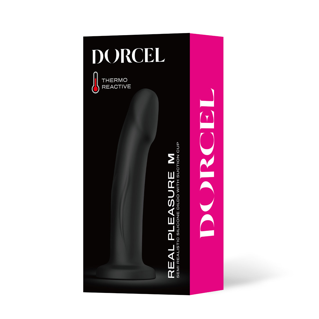 Dorcel Real Pleasure termoreaktywne dildo z przyssawką M