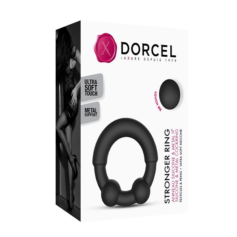 Dorcel Stronger Ring pierścień erekcyjny z metalowymi elementami