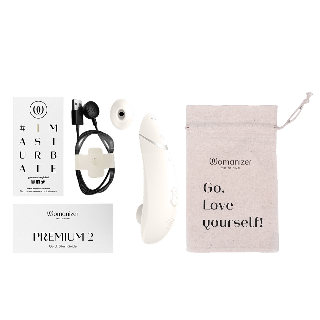 Womanizer Premium 2 bezdotykowy masażer łechtaczki 