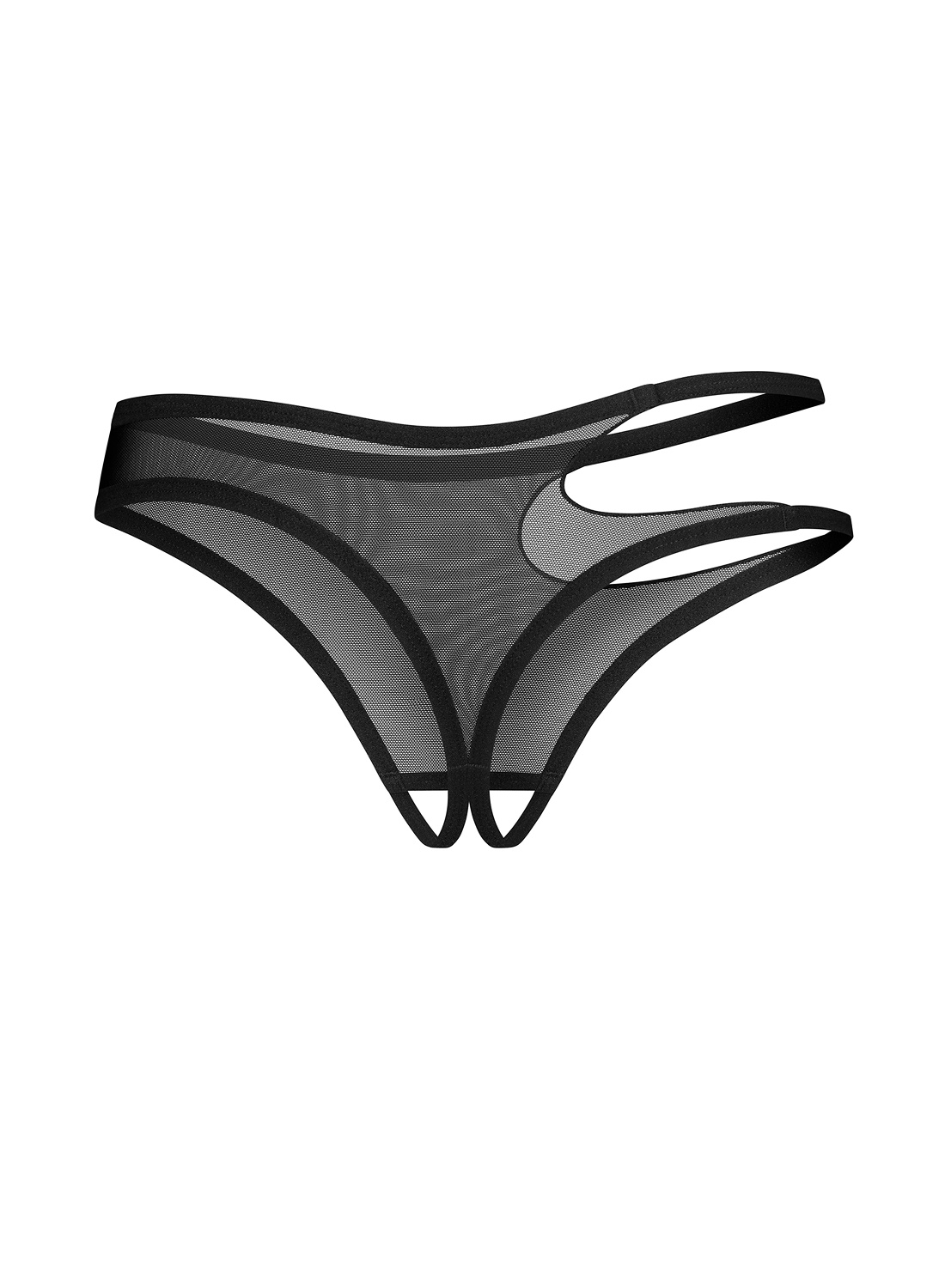 Obsessive Saturis stringi z otwartym krokiem