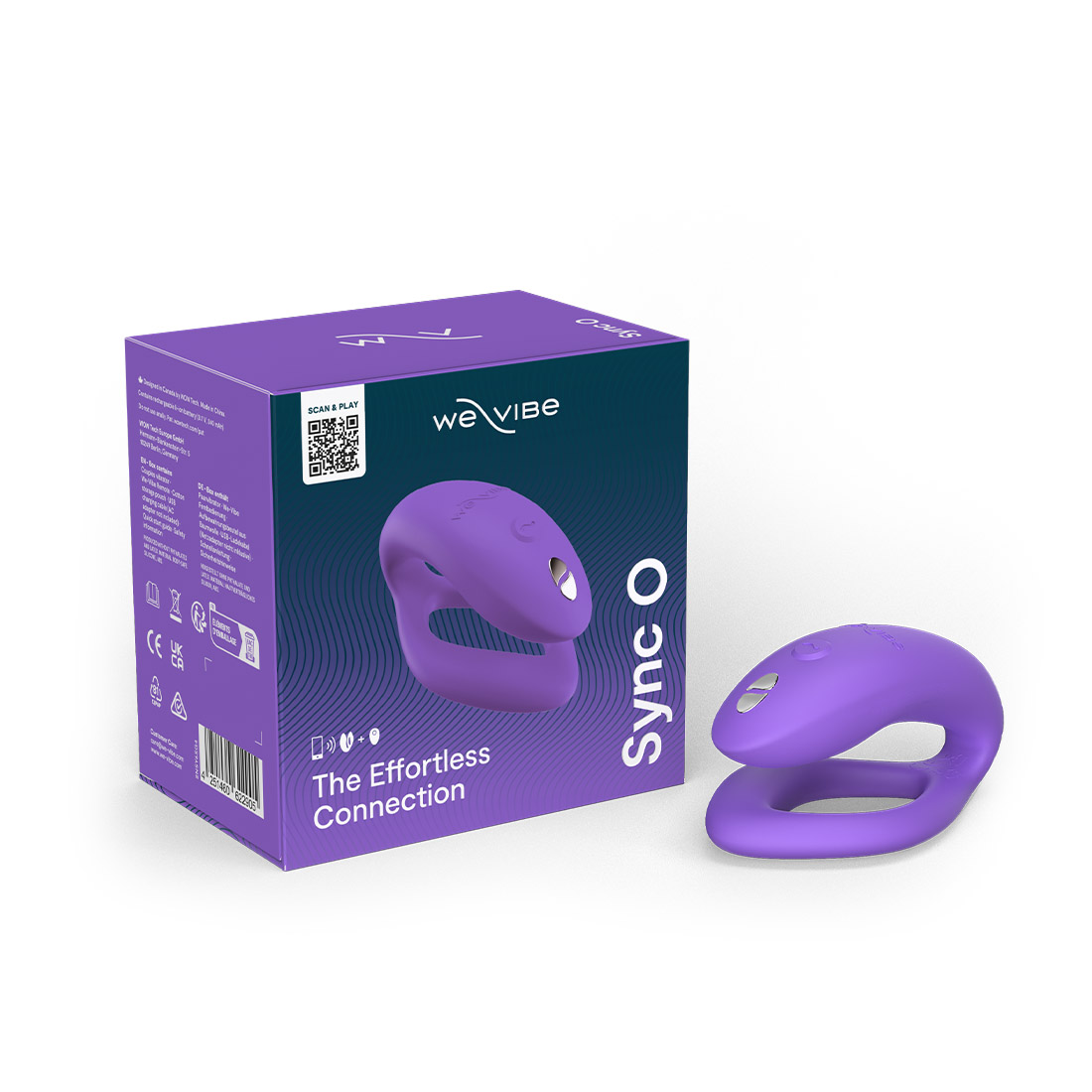 We-Vibe Sync O wibrator dla par sterowany pilotem i telefonem