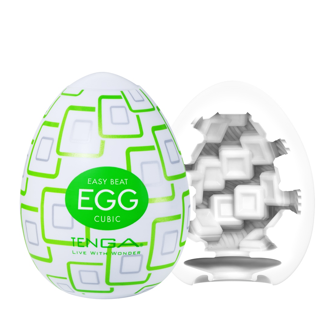 Tenga Egg Cubic masturbator w kształcie jajka
