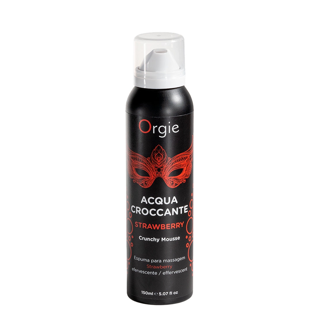 Orgie Acqua Croccante chrupiąca pianka do masażu o zapachu truskawki