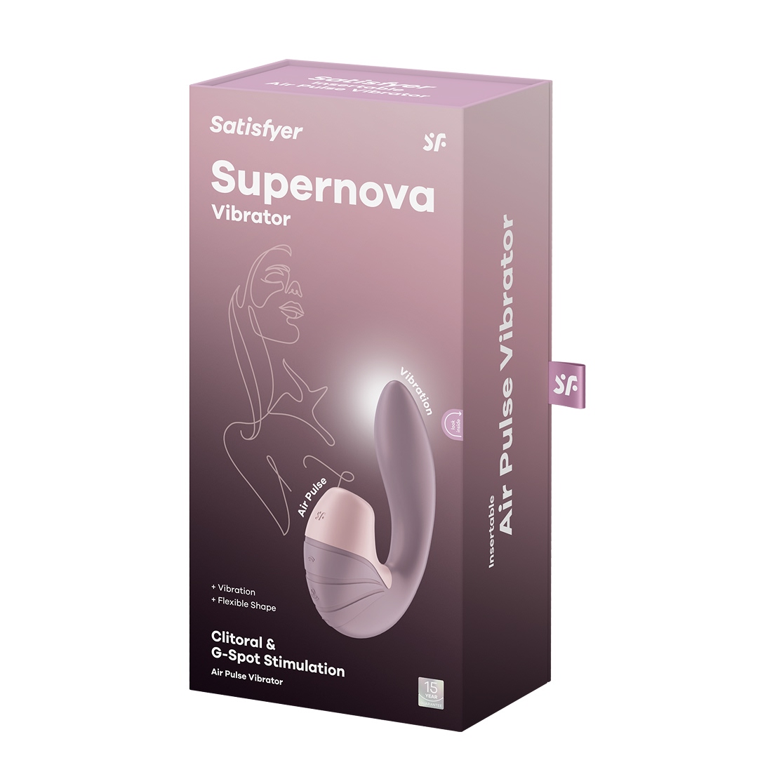 Satisfyer Supernova wibrator króliczek z bezdotykowym masażerem łechtaczki