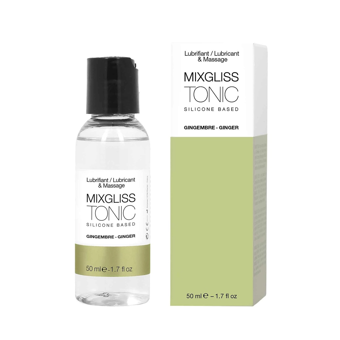Mixgliss Tonic 2 w 1 lubrykant silikonowy i żel do masażu o zapachu imbiru
