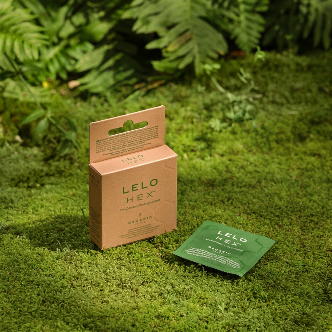 LELO Hex Organic organiczne prezerwatywy wydłużające stosunek