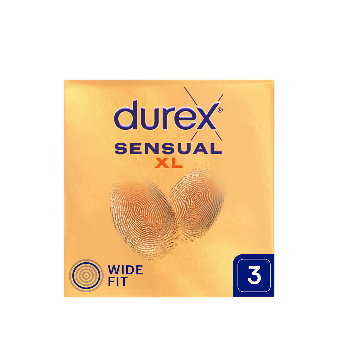 Durex Sensual XL powiększane prezerwatywy 