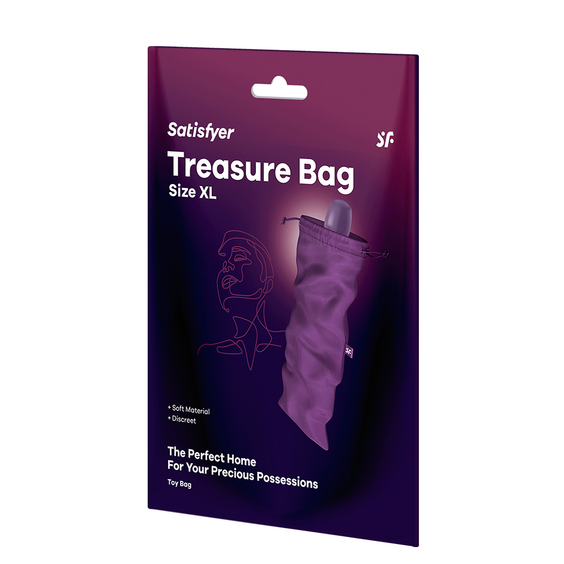 Satisfyer Treasure Bag woreczek do przechowywania gadżetów XL