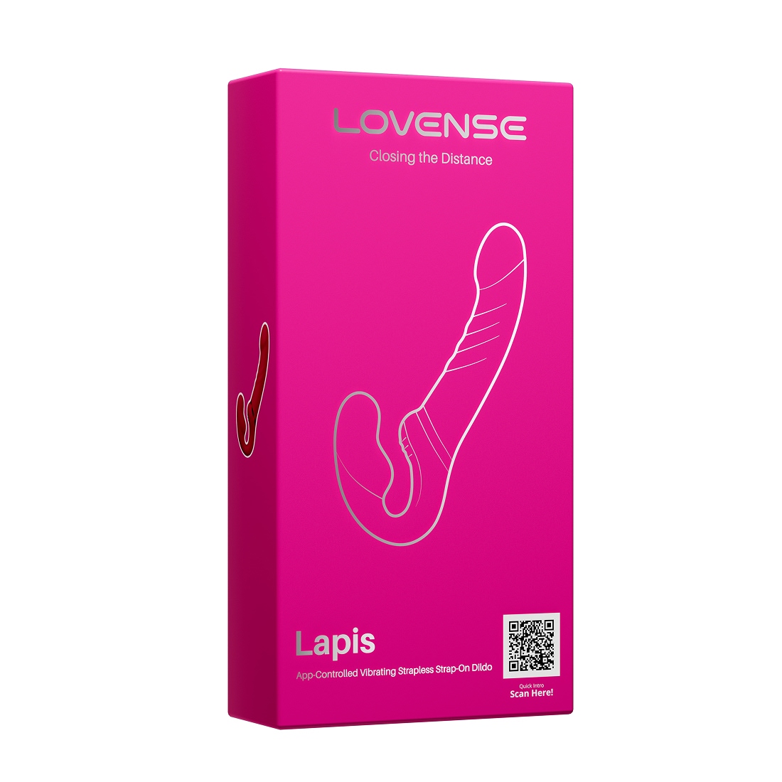 Lovense Lapis wibrujący strap-on dla par 