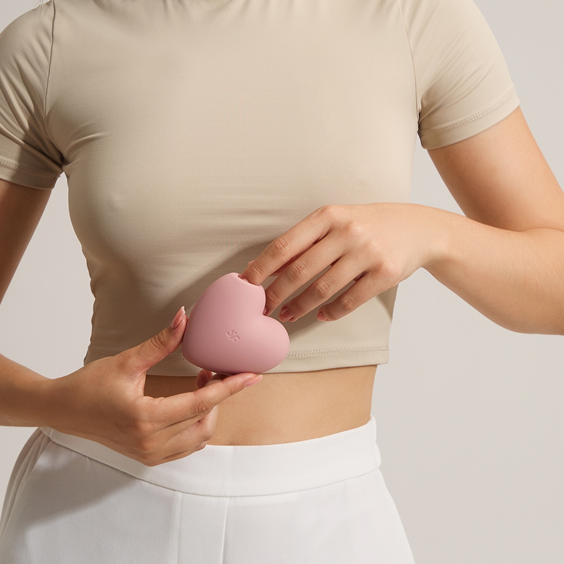 Satisfyer Cutie Heart bezdotykowo-wibrujący masażer łechtaczki 2 w 1