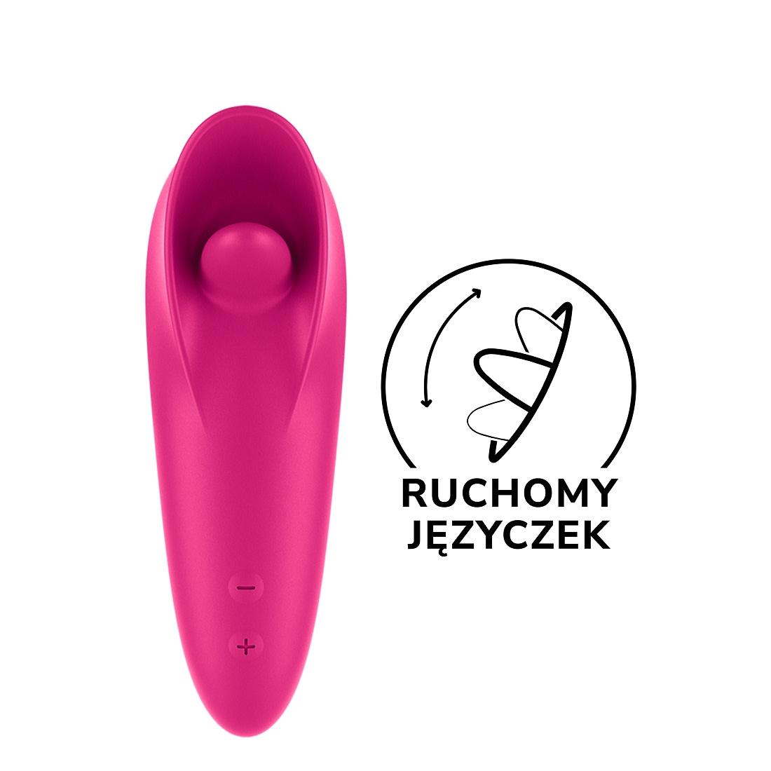 Satisfyer Tongue Master oralny masażer łechtaczki z języczkiem