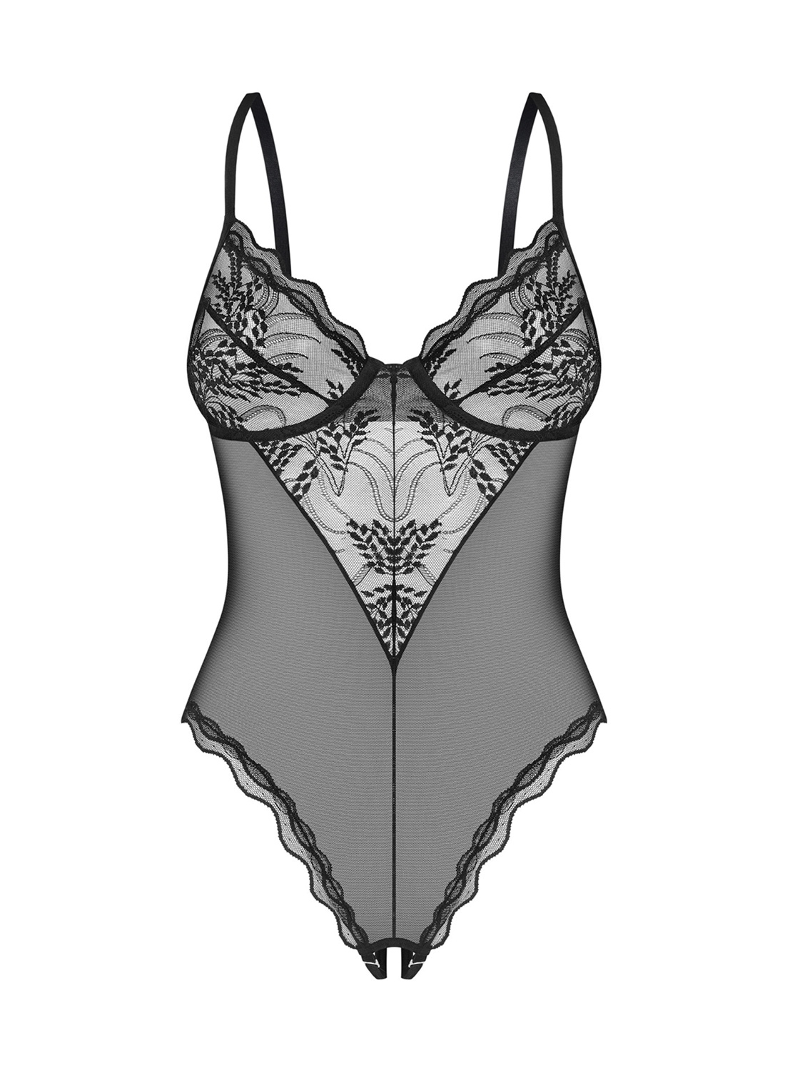 Obsessive Perisia body z otwartym krokiem 