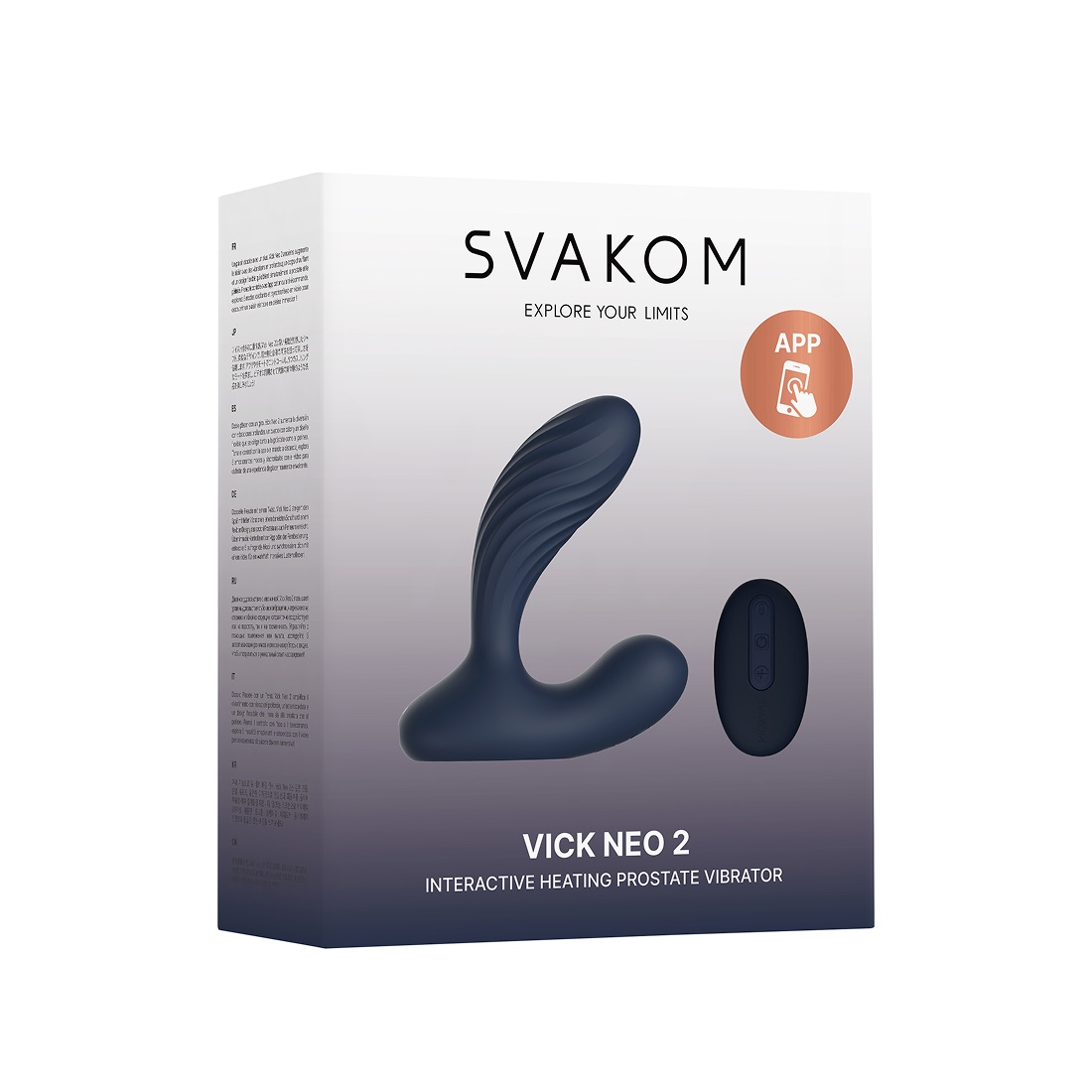 Svakom Vick Neo 2 interaktywny masażer prostaty z funkcją ogrzewania 