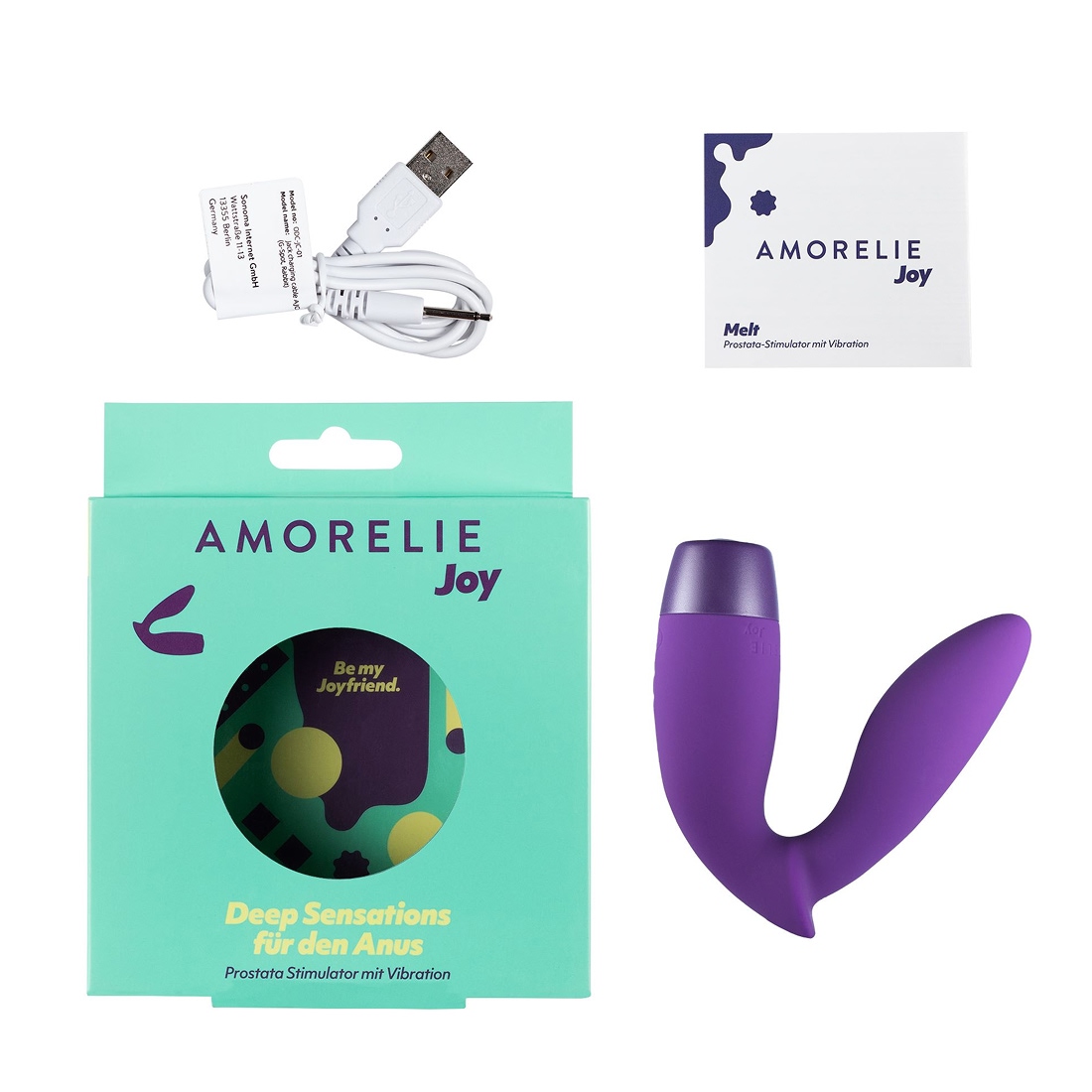 Amorelie Joy Melt wibrujący masażer prostaty