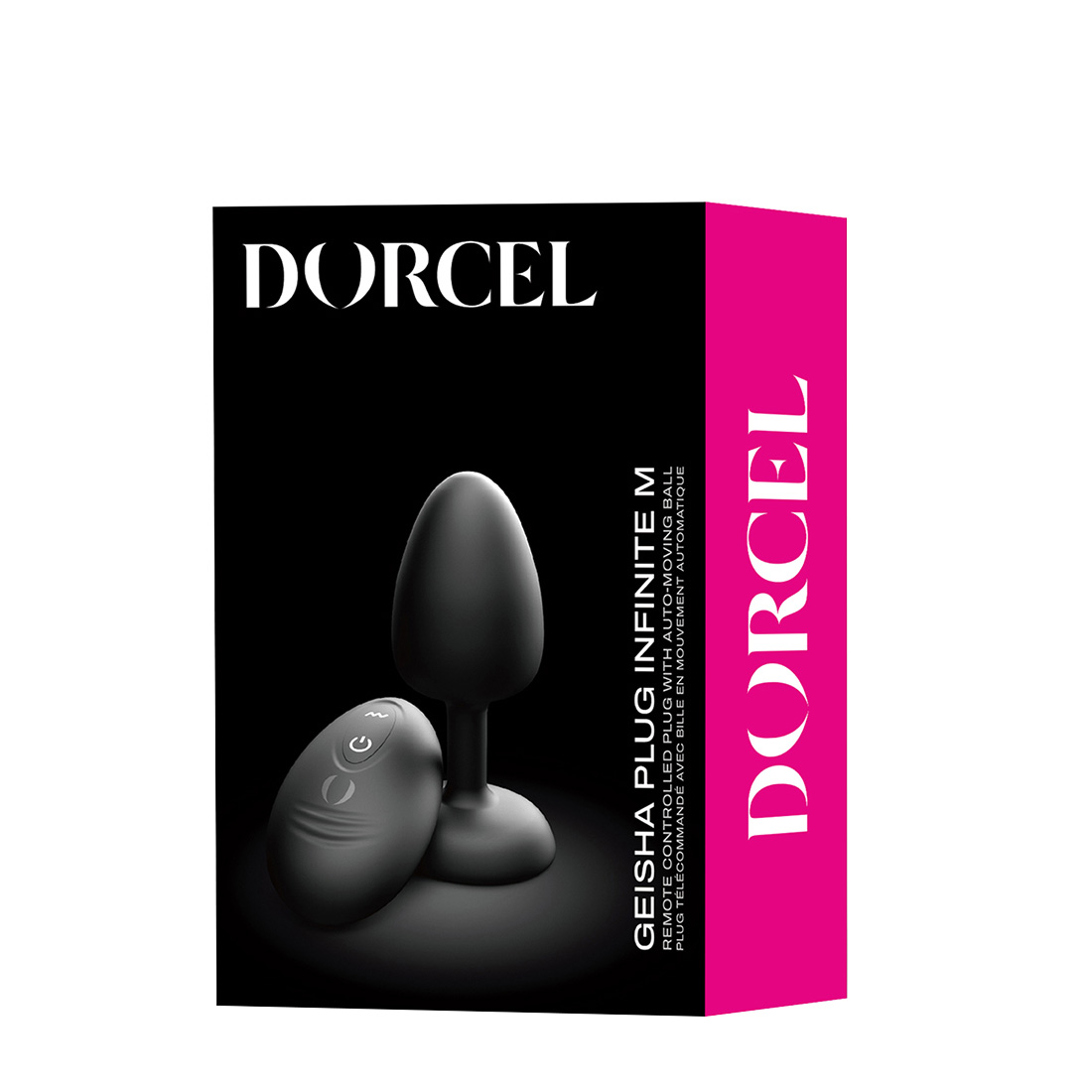 Dorcel Geisha Plug Infinite korek analny z wibrującą kulką