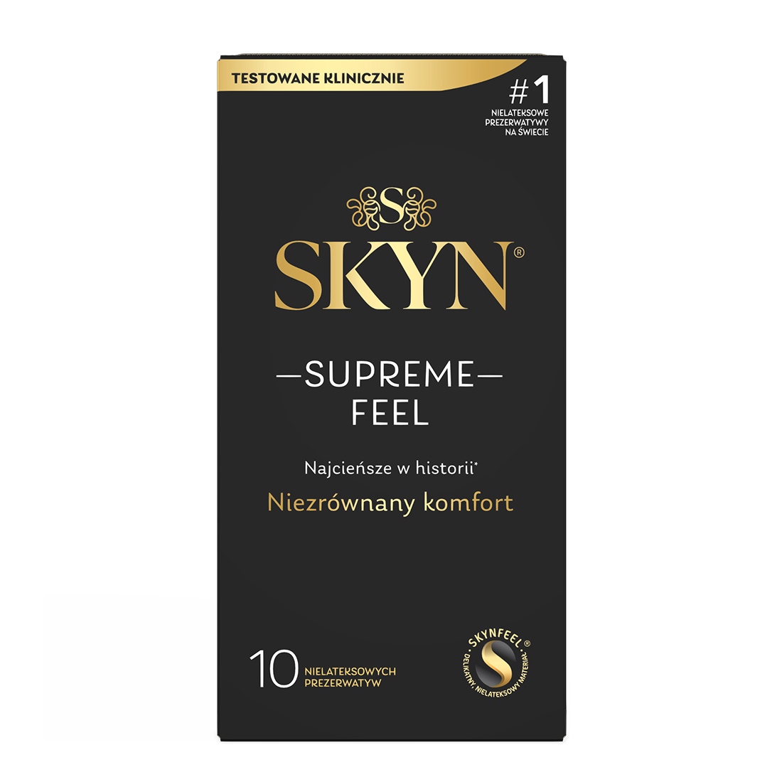 SKYN Supreme Feel najcieńsze nielateksowe prezerwatywy 
