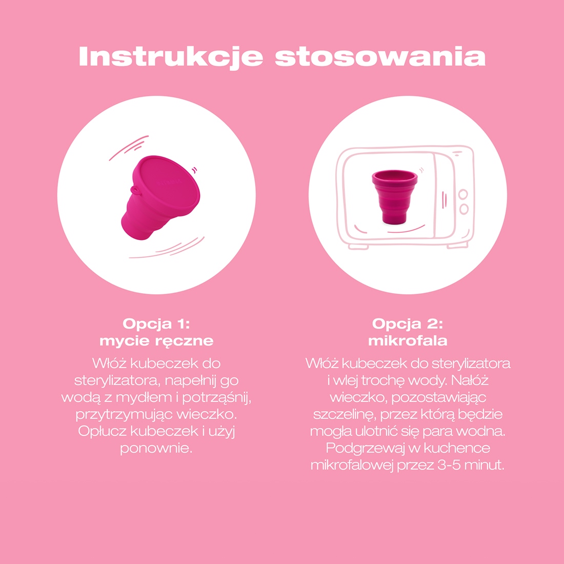 Intimina Sterilizing Cup sterylizator do kubeczków menstruacyjnych