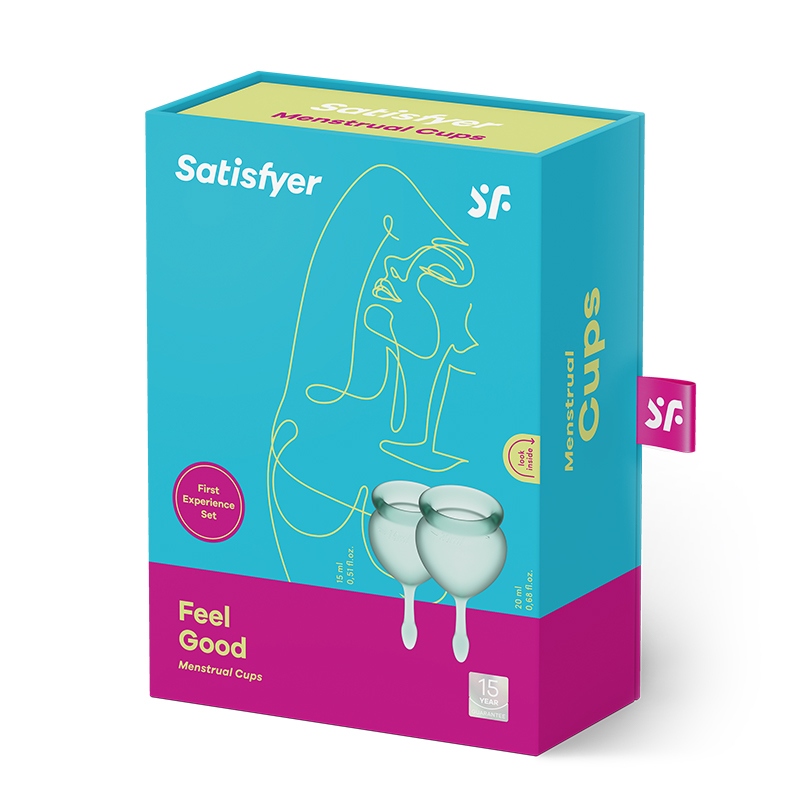 Satisfyer Feel Good zestaw kubeczków menstruacyjnych