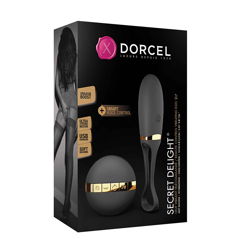 Dorcel Secret Delight wibrująca kulka sterowana pilotem