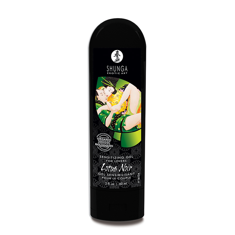 Shunga Lotus Noir organiczny żel dla par zwiększający wrażliwość